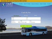 Tablet Screenshot of laketahoetransit.com